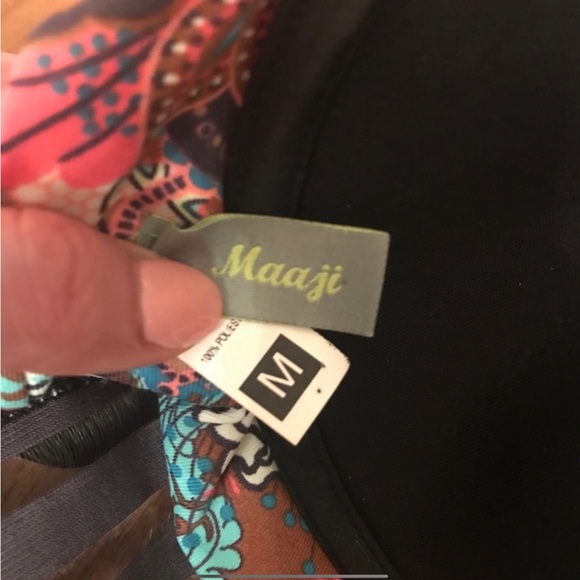 Maaji Bra Top & Corset Top Chiffon Bottom Mesh - Picture 6 of 6